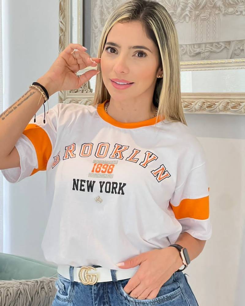 Bluson deportivo naranja