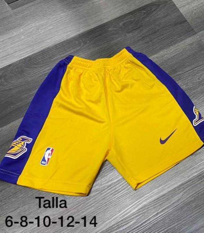 Uniforme deportivo lakers amarillo