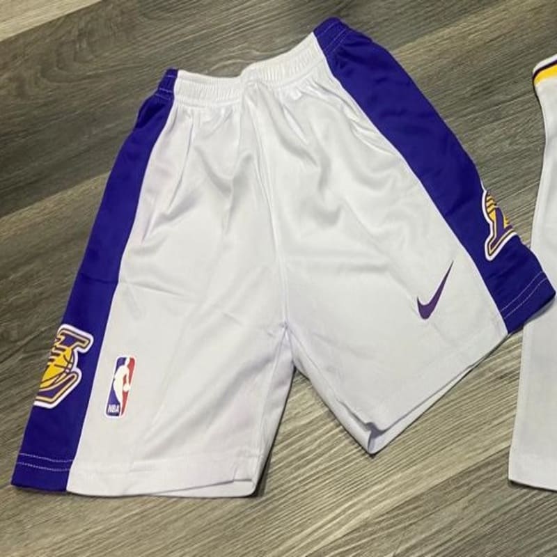 Uniforme deportivo lakers  blanco
