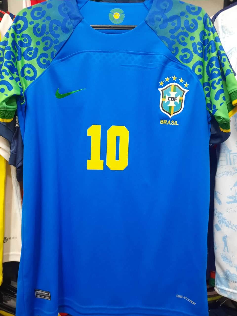 Camisa deportiva futbol de brasil