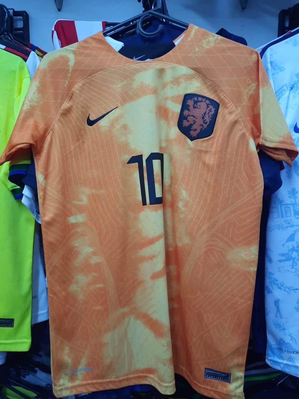 Camisa deportiva futbol de paises bajos