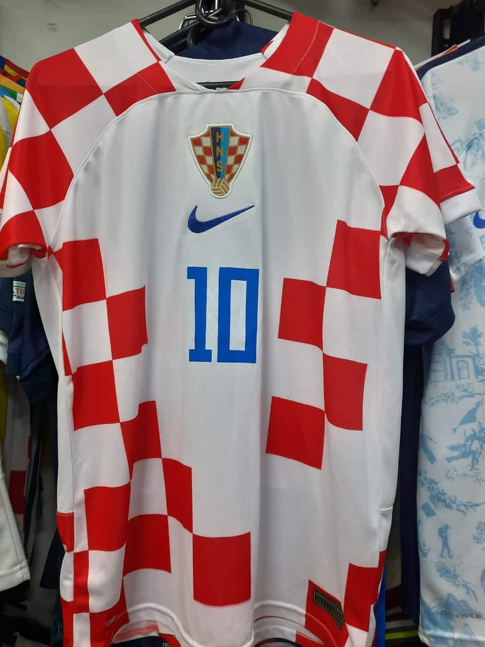 Camisa deportiva futbol de croacia