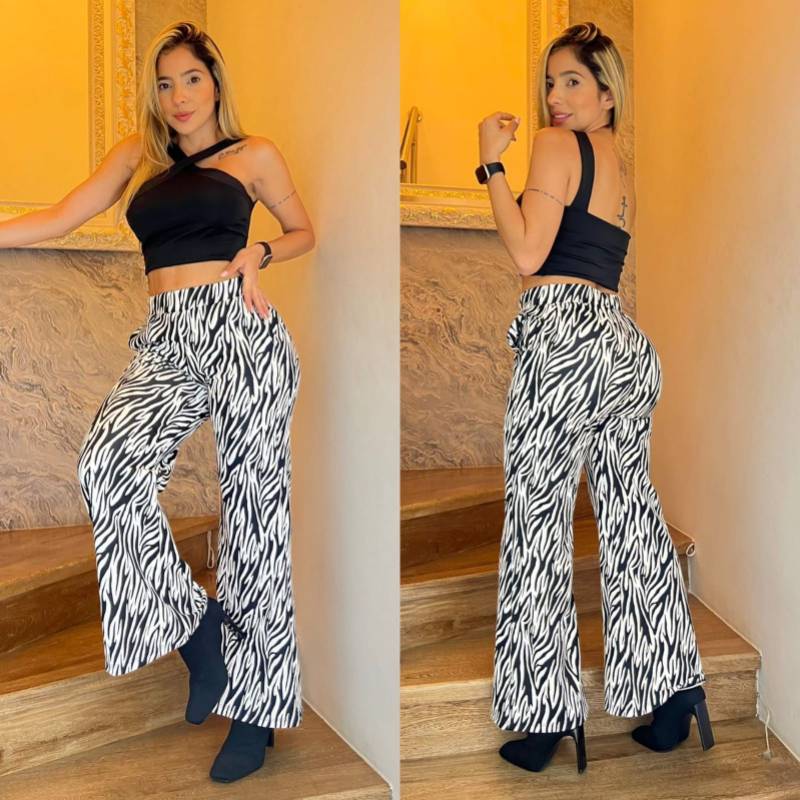 Conjunto deportivo cebra negro