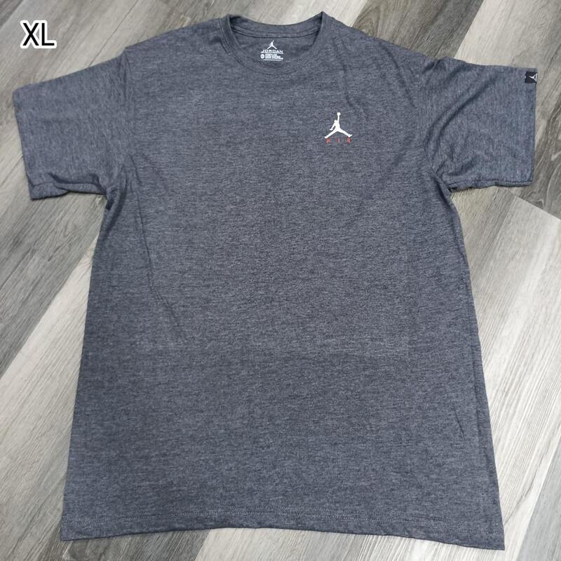 Camisa deportiva en algodón gris