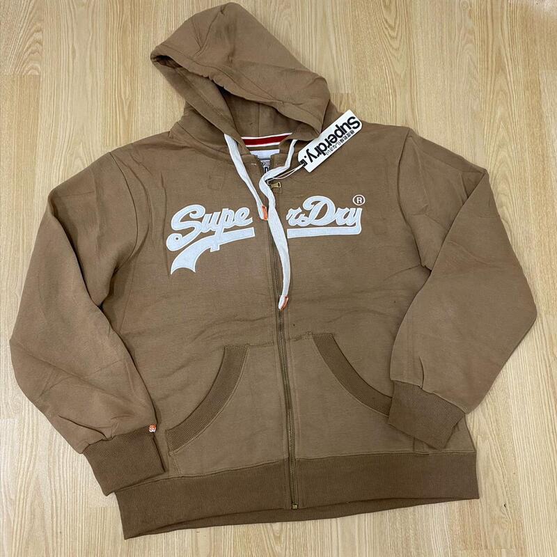 Buzo deportivo para dama café