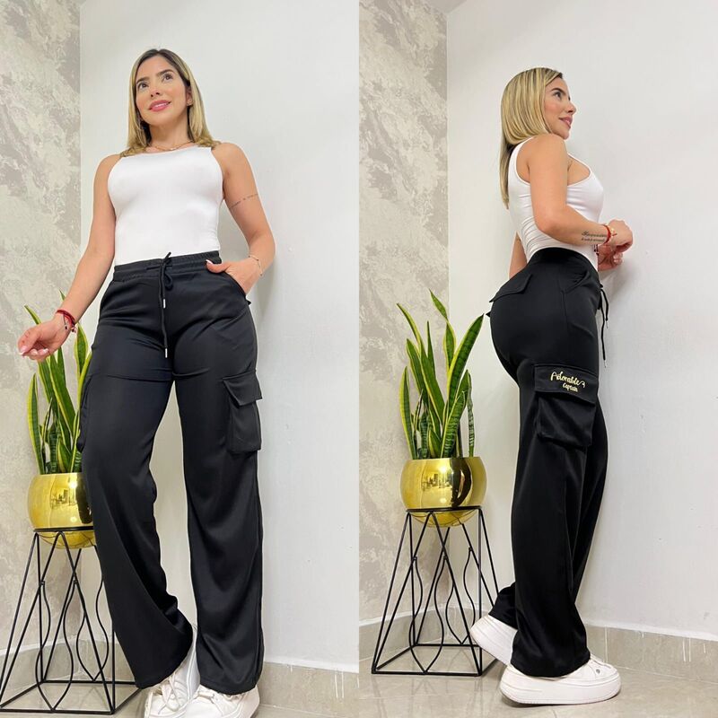 Pantalón sudadera deportiva negra